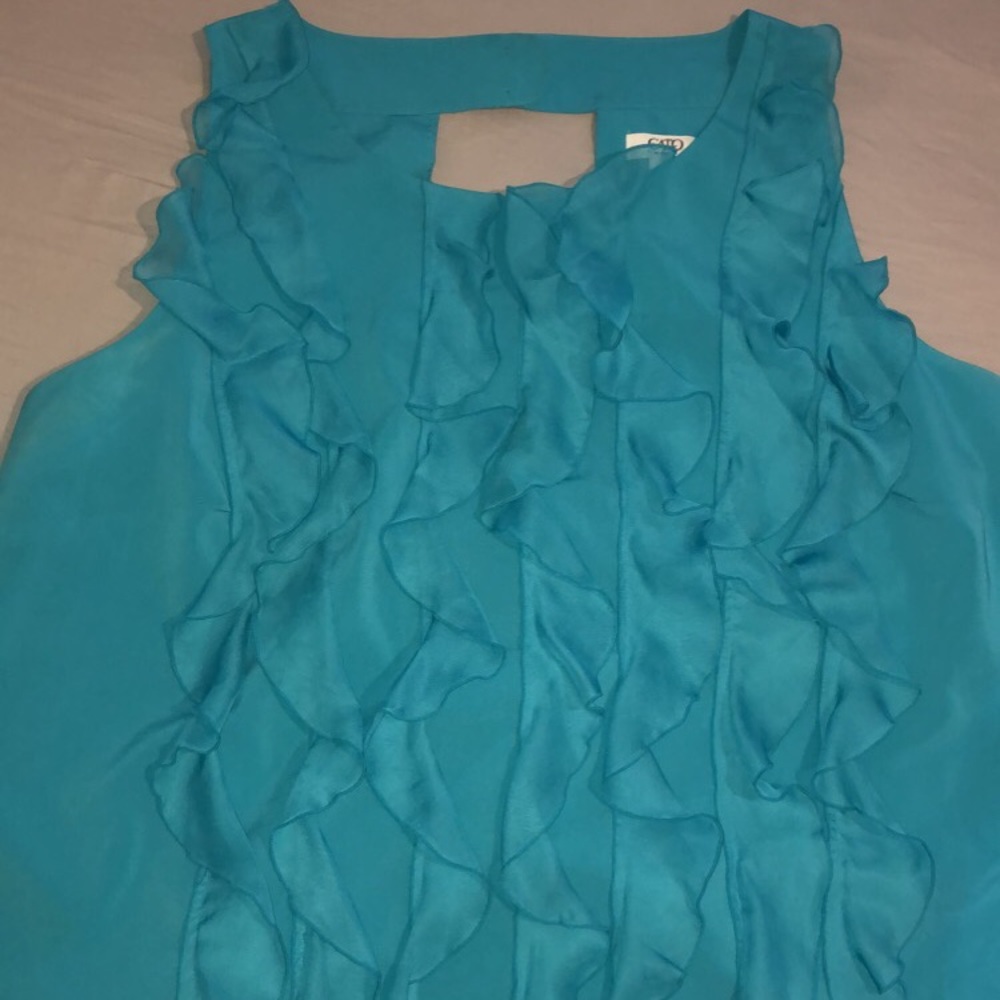 Bright Blue Blouse 👗